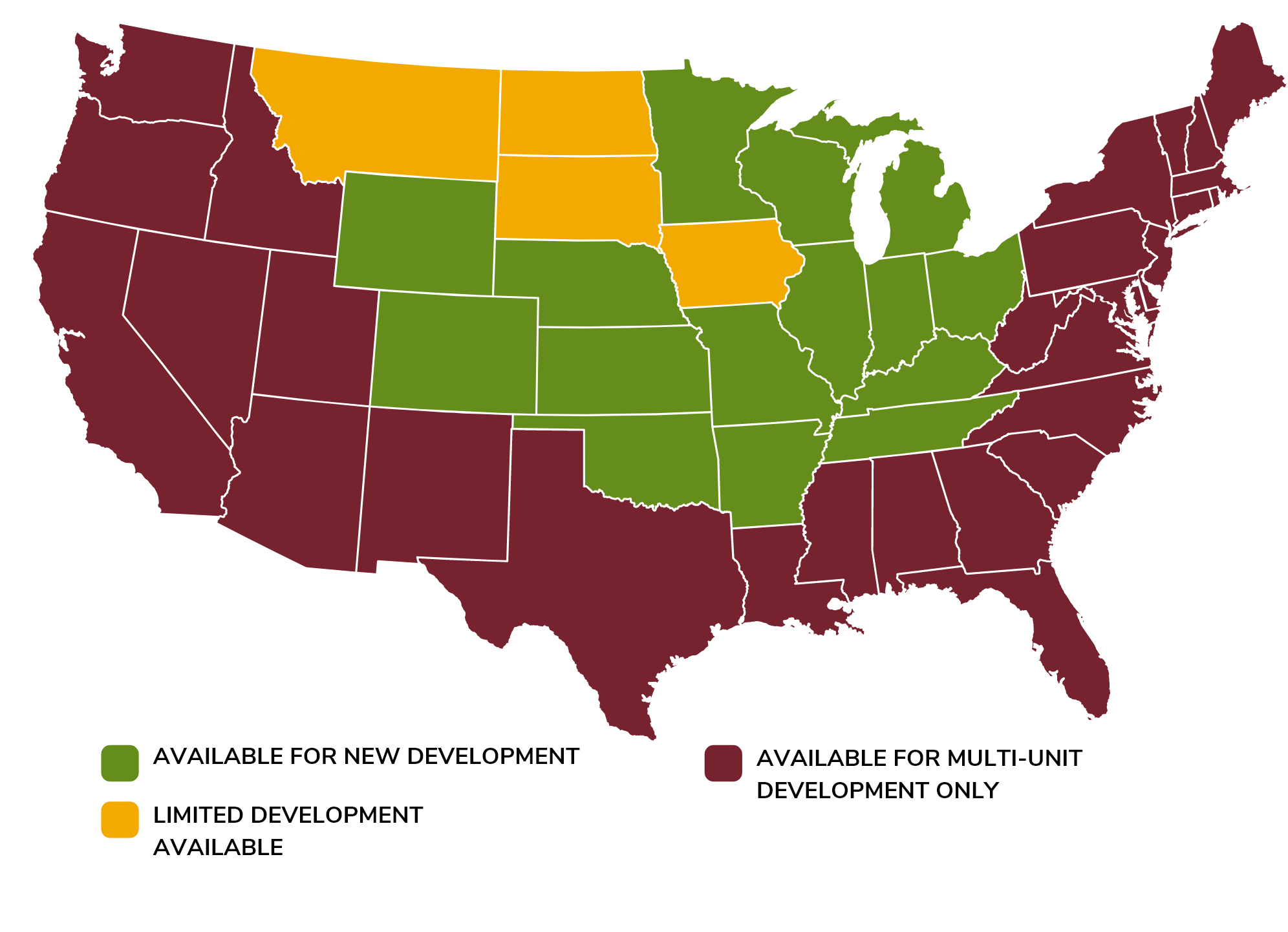 Bring a franchise to market and expand Taco John’s territory.